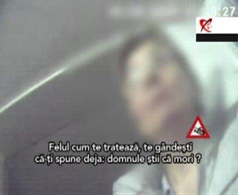 Bolnavii de cancer de la Spitalul Clinic Colţea spun că au parte şi de un tratament inuman