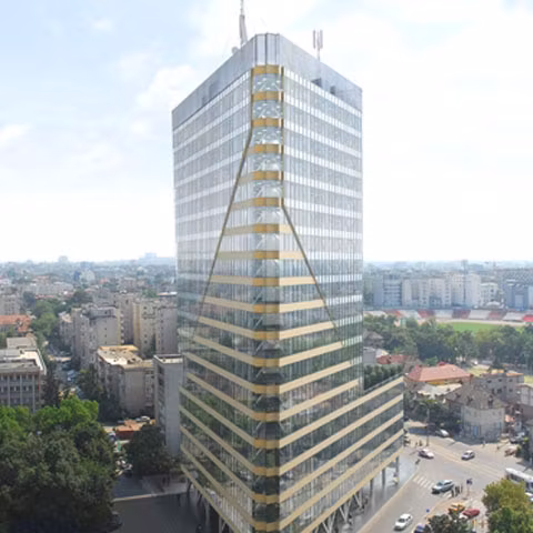 Companiile, entuziasmate de prima clădire "verde" din Capitală