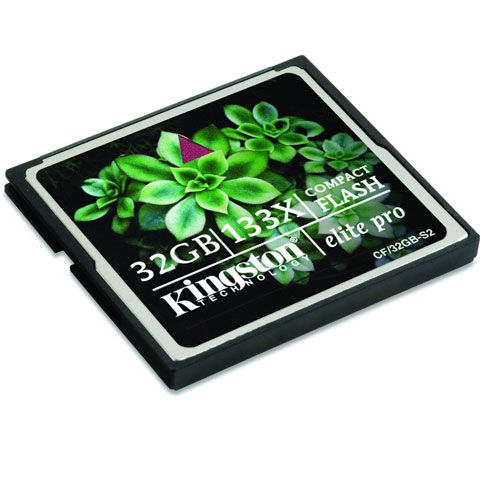 Kingston extinde capacitatea cardurilor CF Elite Pro la 32GB 