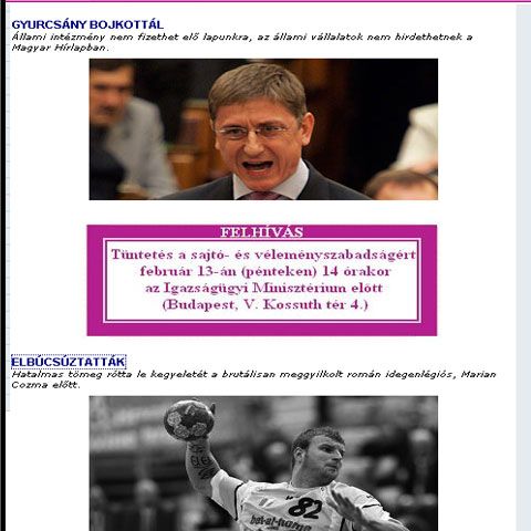 Gyurcsany cere boicotarea unui ziar ungar pentru comentarii rasiste după moartea lui Marian Cozma