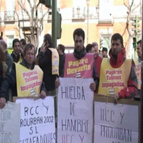 Antreprenorii români în greva foamei li se alătură muncitorilor spanioli 