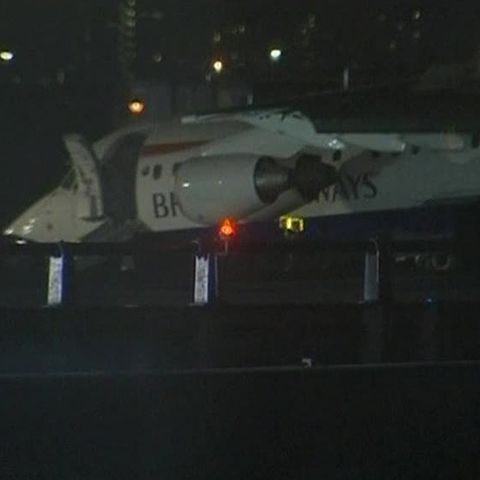 Un avion de pasageri a aterizat forţat pe City London Airport 