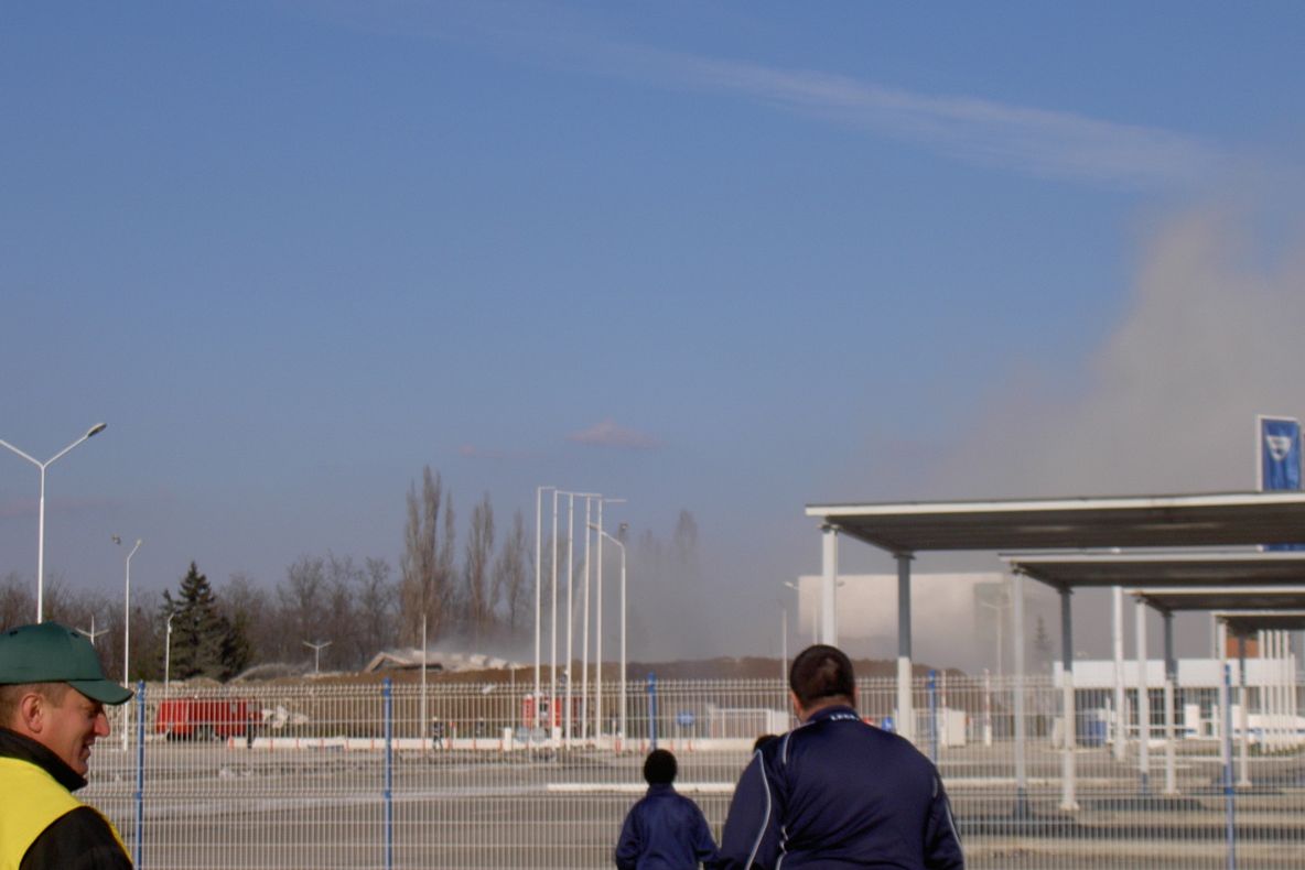 Demolarea Pavilionului Dacia