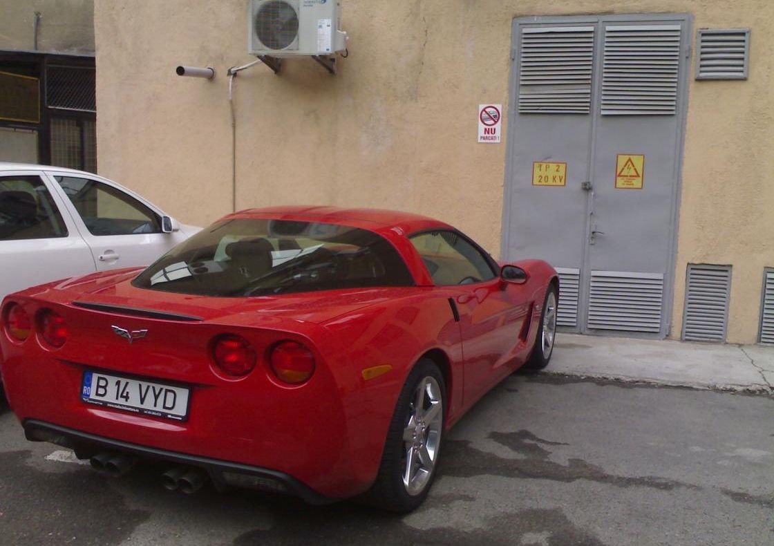 Jaguar Corvette la Sibiu