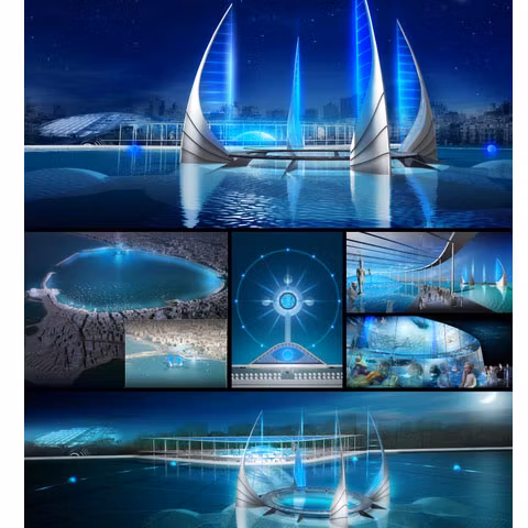 Un muzeu submarin pentru admirarea monumentelor egiptene scufundate - GALERIE FOTO