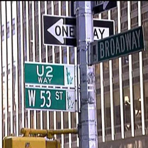 O stradă din New York a fost redenumită după numele trupei U2
