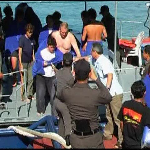 Şapte turişti au fost daţi dispăruţi în Thailanda 
