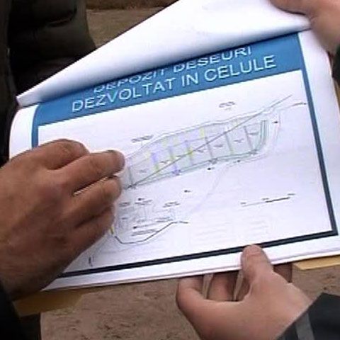Protest în localitatea clujeană Bădeni, din cauza mutării unor deşeuri chimice în sat