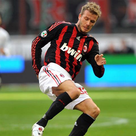 AC Milan - David Beckham a suferit o entorsă la gleznă