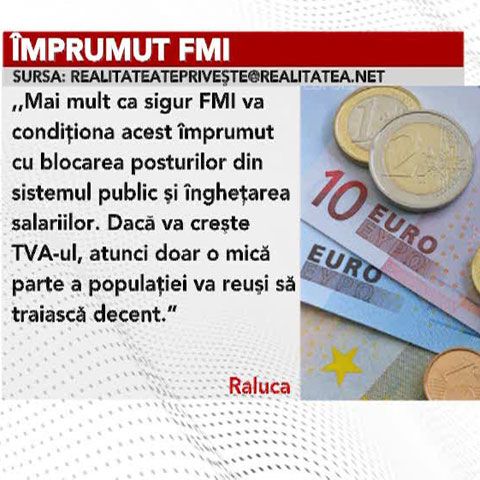 Cititorii Realitatea.NET consideră că împrumutul FMI va îngropa statul în datorii