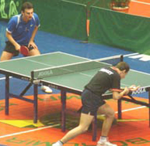 Tenis de masă: Un sportiv american a oferit o fază incredibilă. VEZI VIDEO