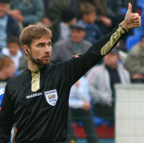 Alexandru Tudor va arbitra partida Saint-Etienne-Werder Bremen din Cupa UEFA