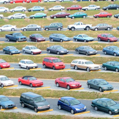 Şoferii din Giurgiu au găsit un mod ingenios de a scăpa de taxa de primă înmatriculare