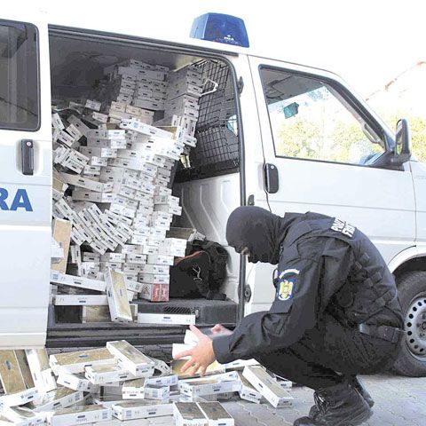 Vameşii au confiscat peste 16.000 de pachete de ţigări netimbrate în judeţul Satu Mare