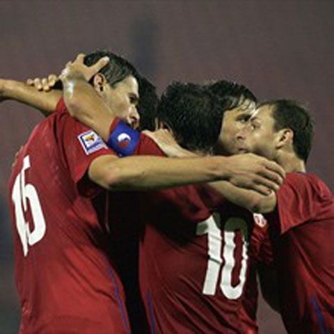 Lotul Serbiei pentru partida cu România, din preliminariile CM 2010