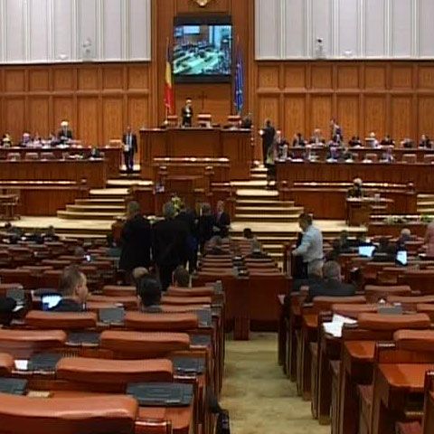 Dezbaterea moţiunii "Educaţia sub cenzură" a fost amânată pentru 10 zile, după ce PSD şi PD-L au acuzat nereguli