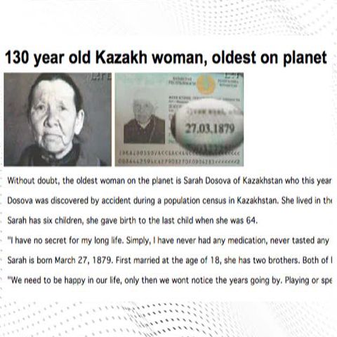 Sahan Dosova a împlinut vineri 130 de ani 