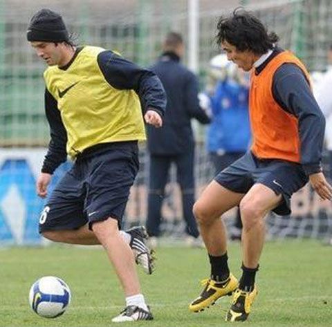 Chivu s-a antrenat alături de restul lotului lui Internazionale Milano