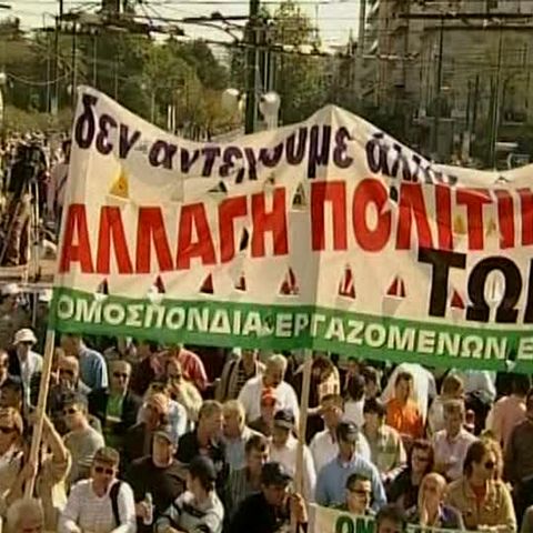 Întreaga Grecie va fi paralizată de o grevă de 24 de ore 