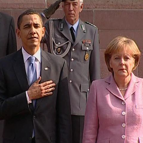 Preşedintele Barack Obama a fost primit cu fast în Franţa şi Germania 