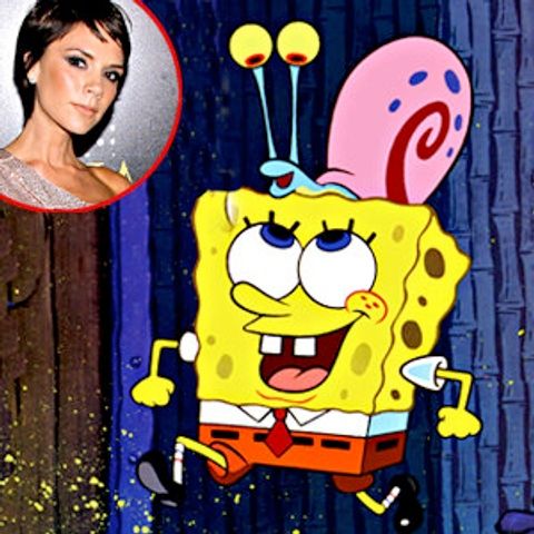 Victoria Beckham, personaj de desene animate