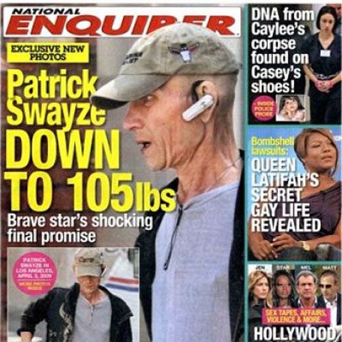 Presa de scandal americană profită de pe urma bolii lui Patrick Swayze