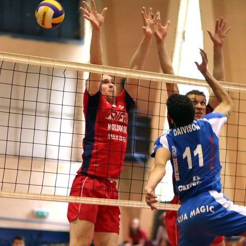 Volei: Tomis Constanţa - Dinamo Bucureşti, finala Diviziei A