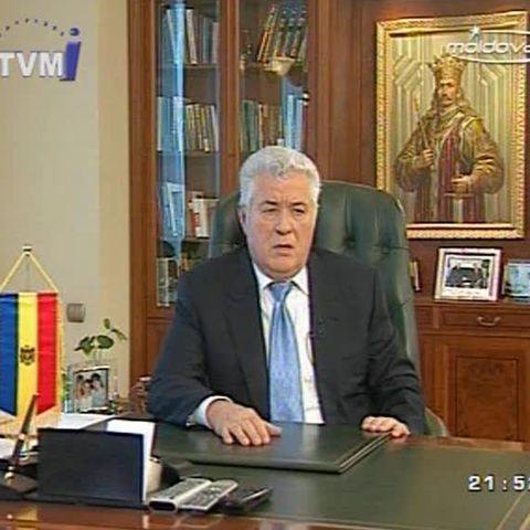 Vladimir Voronin l-a acuzat pe Băsescu de "revanşism statal"