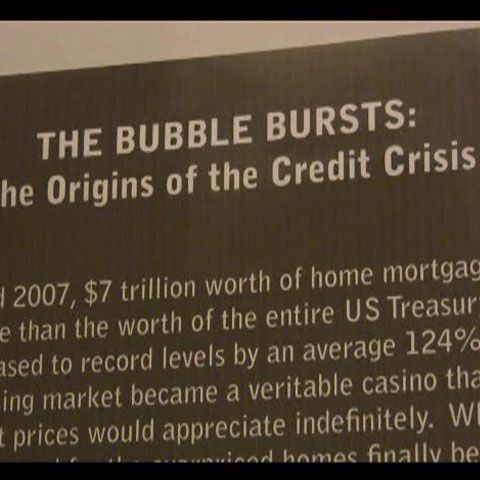 Criza financiară are propriul ei muzeu, chiar pe Wall Street