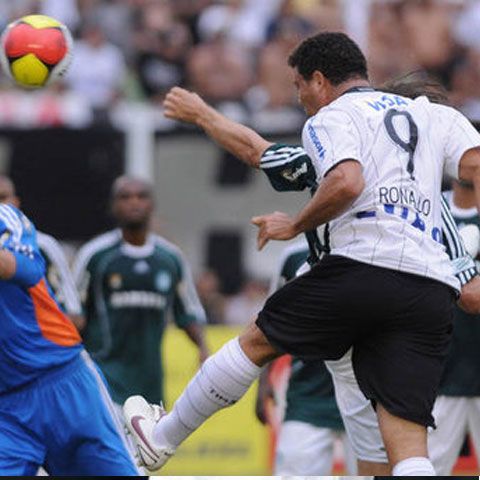 VIDEO / Ronaldo a marcat o dublă  pentru Corinthians, în meciul cu Santos, scor 1-3