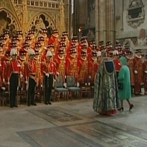 Ceremonie la Westminster Abbey în memoria regelui Henric al VII-lea