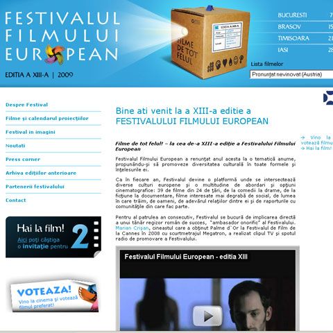 "Gomorra" şi "Cea mai fericită fată din lume", prezentate în cadrul Festivalului Filmului European