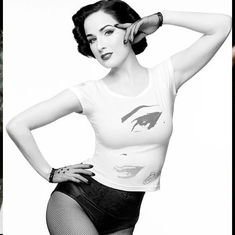 Dita von Teese şi Lily Allen, designeri pentru H&M - VEZI GALERIE FOTO