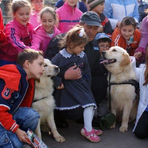 Poliţia Animalelor duce câinii la şcoală - GALERIE FOTO