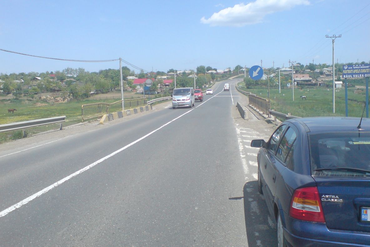 Trecere de pietoni la Sirca, judeţul Iaşi