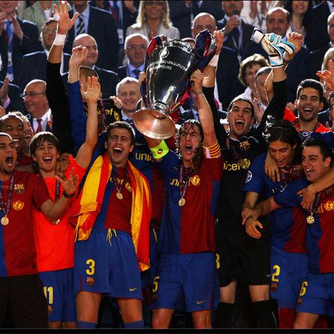 Liga Campionilor: "Tripleta Barcelonei imperiale", titrează presa spaniolă 
