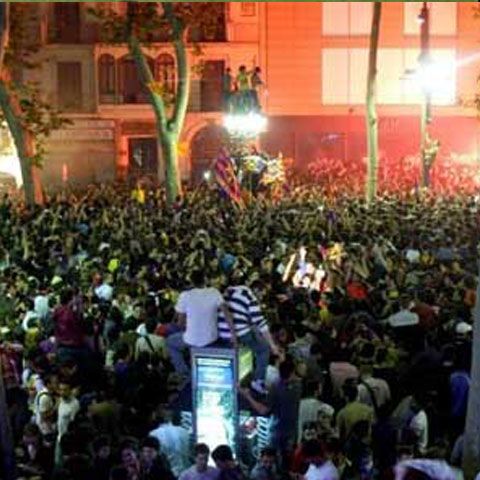 Liga Campionilor: 153 de fani au fost răniţi la Barcelona în timpul celebrării victoriei favoriţilor