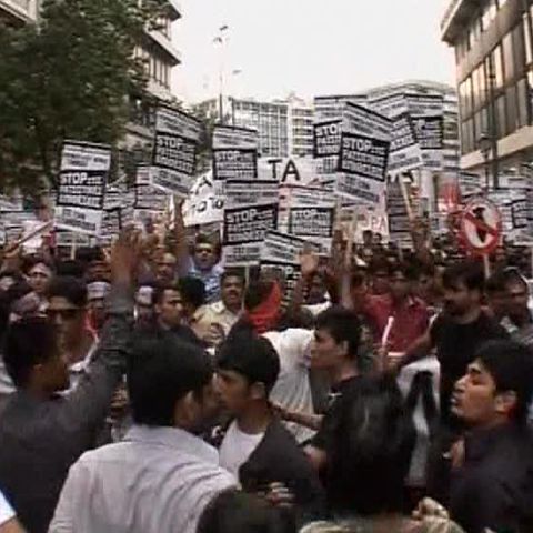 Imigranţii musulmani au protestat vineri la Atena 