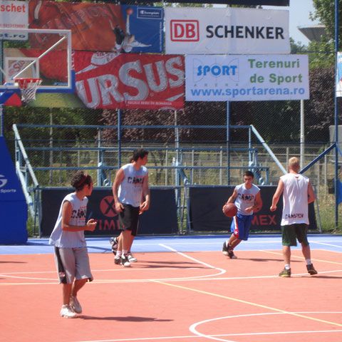 Streetball non-stop la Sport Arena