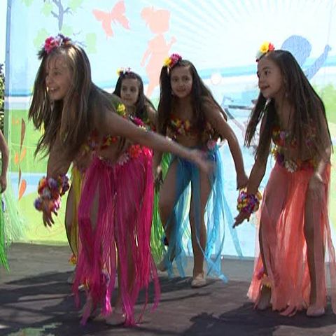 Copiii s-au distrat în parcurile din Capitală încă de duminică