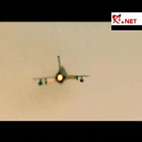 EXCLUSIV REALITATEA TV: Imagini de la o tragere cu rachete pe mare dintr-un MIG