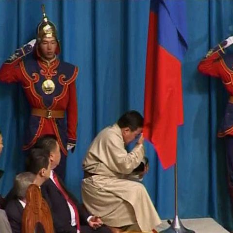 La Ulan Bator a fost învestit în funcţie noul preşedinte al Mongoliei 