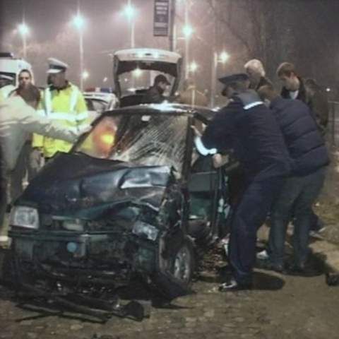 Numărul morţilor în accidente rutiere în România a crescut în 2008, în timp ce în restul UE a scăzut