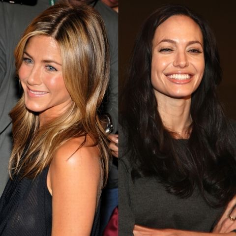 Angelina Jolie sare la gâtul lui Jennifer Aniston
