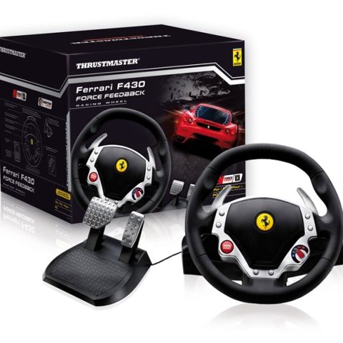 Thrustmaster lansează un nou volan pentru jocuri de curse cu maşini
