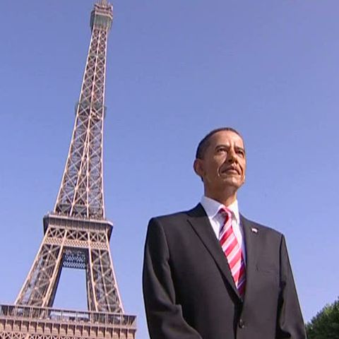 Franţa a dedicat o statuie de ceară preşedintelui Obama