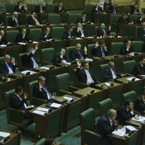 Senatorii au amânat pentru la toamnă legea cumulului pensie-salariu 