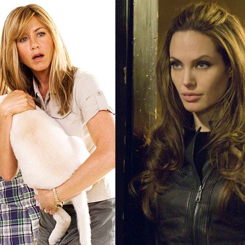Jennifer Aniston şi Angelina Jolie, rivale în dragoste şi în profit