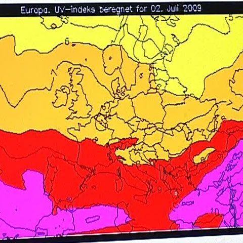 Razele ultraviolete vor înregistra valori alarmante în România în această vară