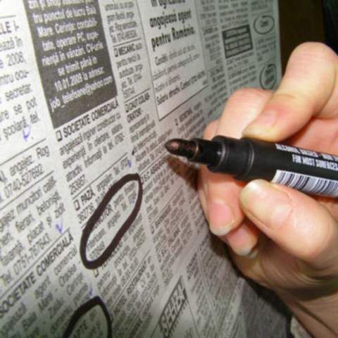 Numărul locurilor de muncă a scăzut în România